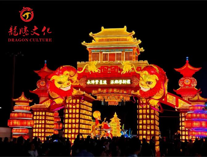 燃爆国庆！涿州通会灯市惊艳亮相，35 万客流见证光影魅力，龙腾文化匠心点亮京津冀文旅新地标